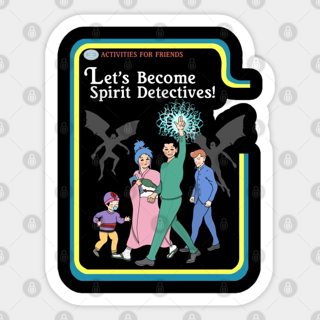 Yu Yu Hakusho Let's Become Spirit Detectives Sticker by Limit Break Merch